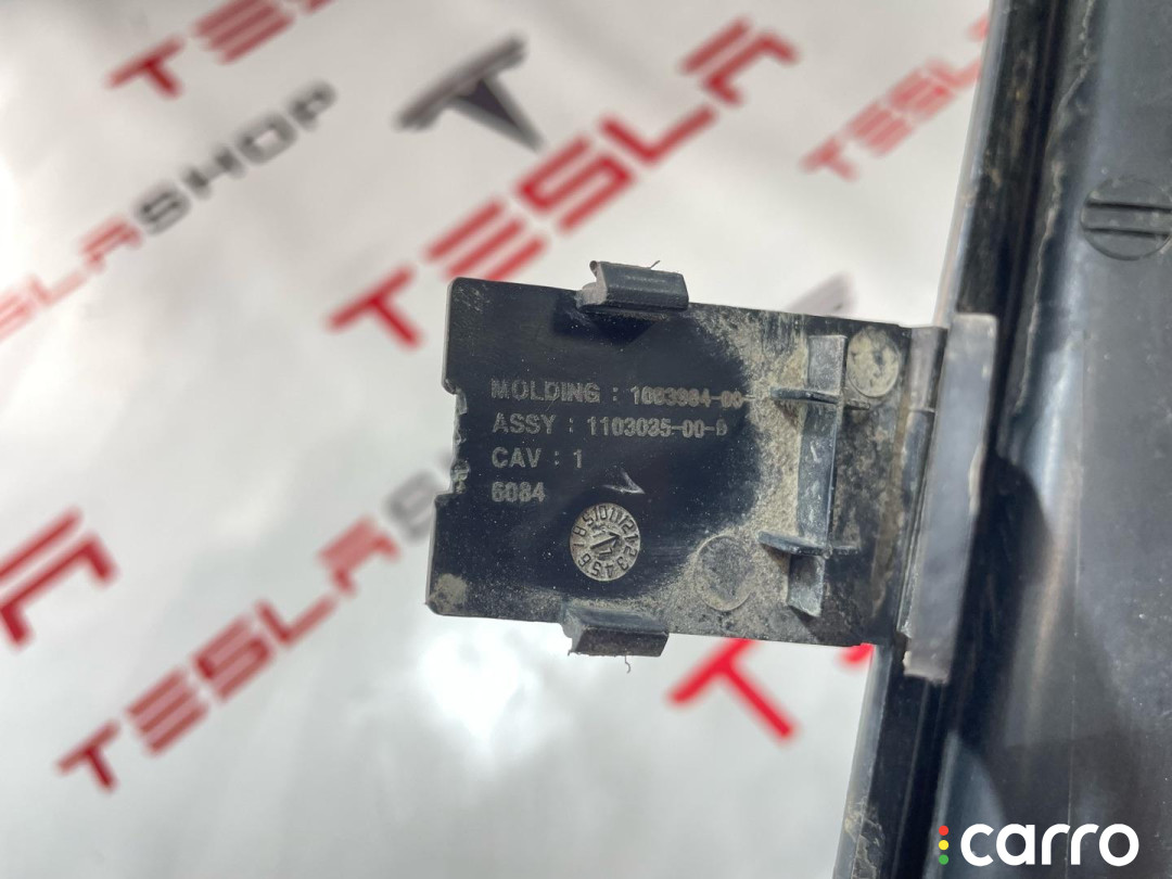 1083984-00-D, 1103035-00-D юбка бампера Tesla Model 3 2019г. - фото №5