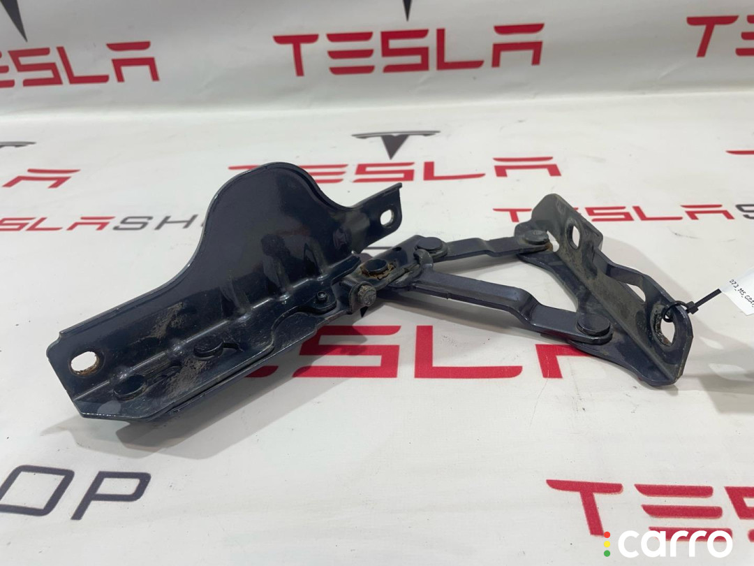 1029285-99-D, 6006737-00-E Петля капота правая Tesla Model S 2015г. - фото №4