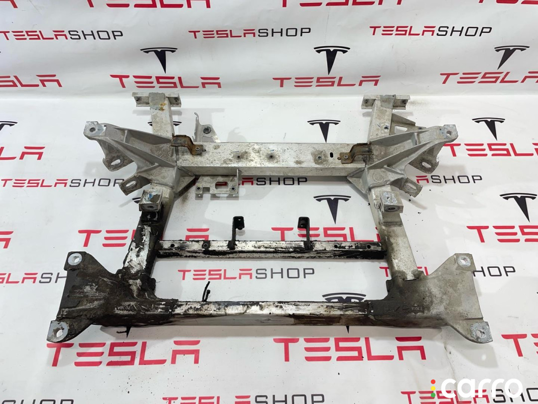 100982500A, 1027510-00-C, 1045973-00-A Подрамник передний Tesla Model S 2015г. - фото №5