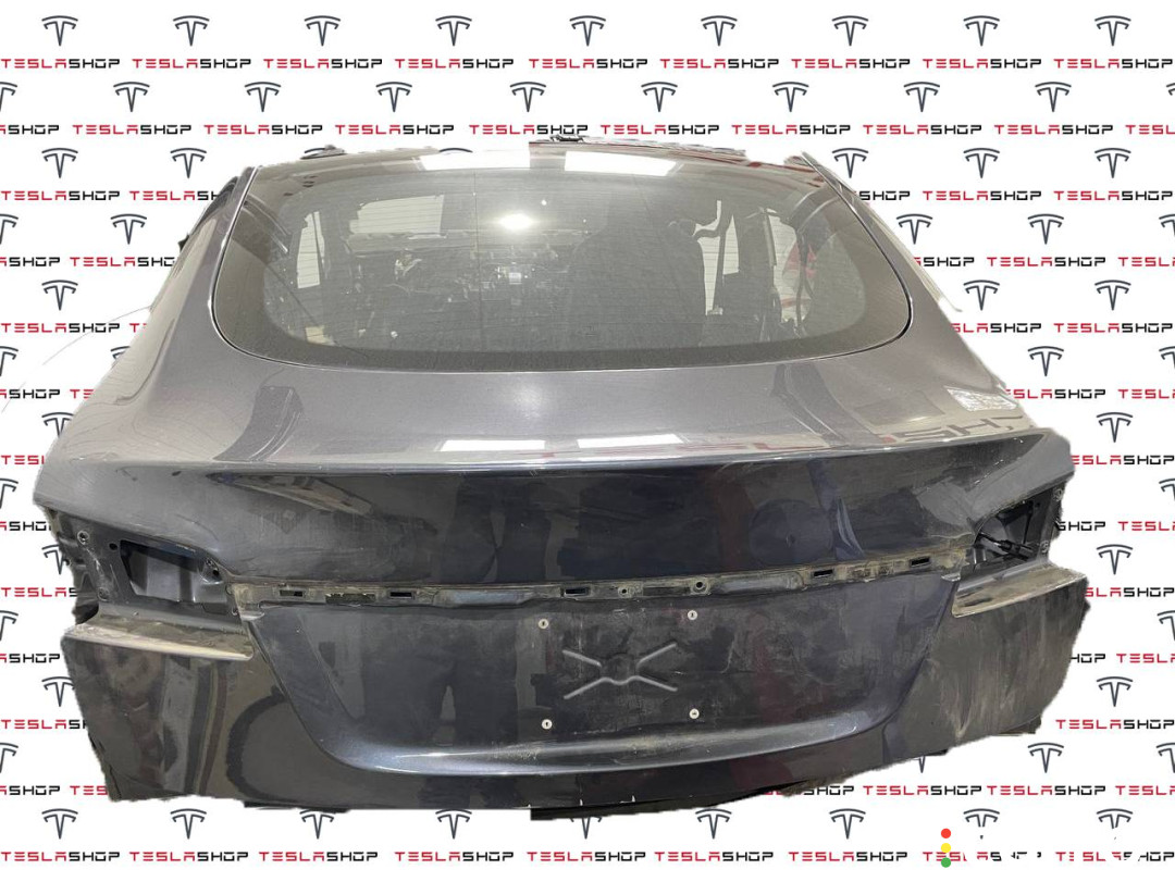 1037000-00-F, 1047907-00-B Крышка багажника Tesla Model S 2015г. - фото №2