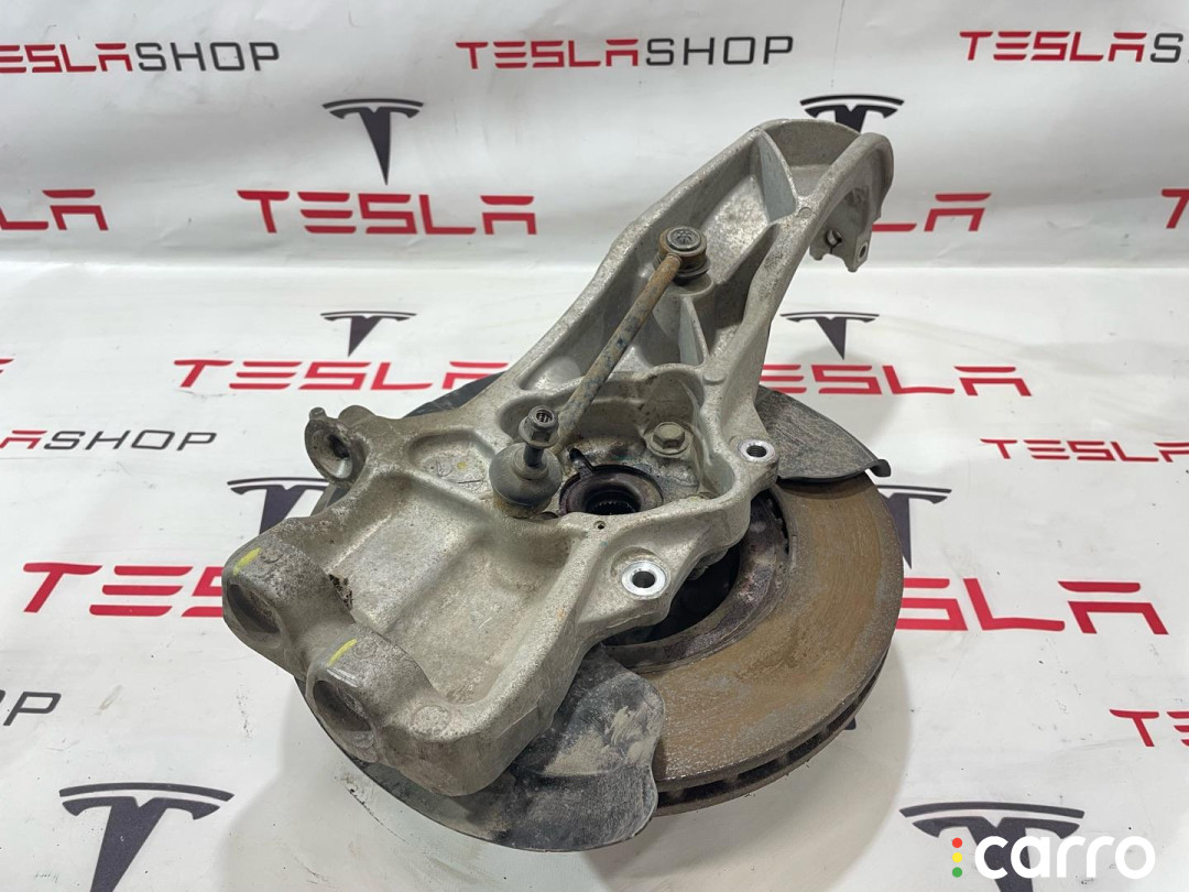 103779400B, 1030606-00-D Кулак поворотный правый Tesla Model S 2015г. - фото №4