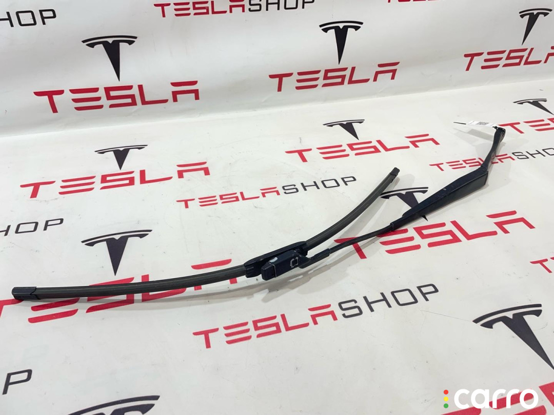 600595100C щеткодержатель (поводок стеклоочистителя, дворник) левый Tesla Model S 2015г. - фото №2