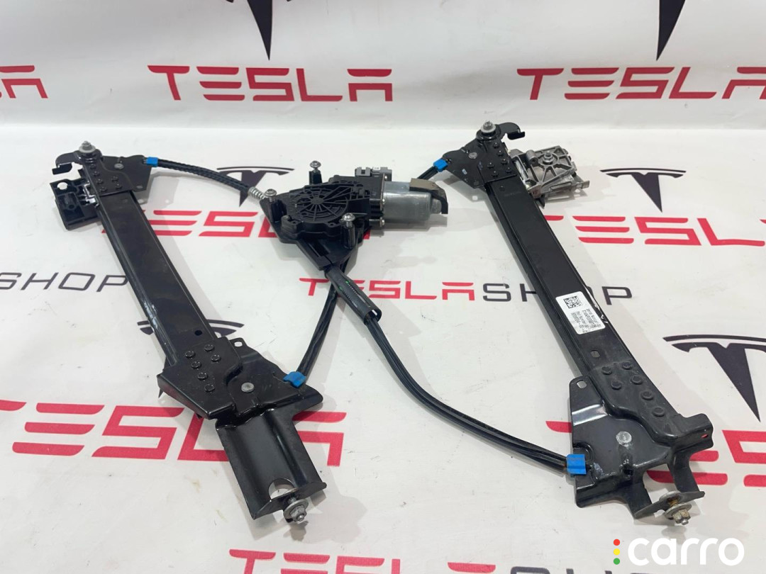 6006334-00-E стеклоподъемник задний левый Tesla Model S 2015г. - фото №1