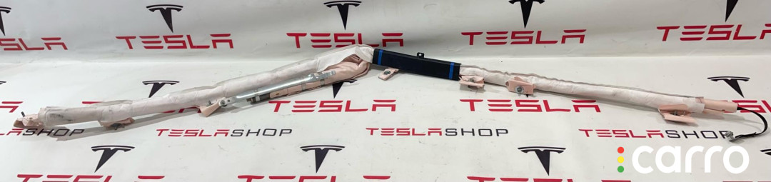 1005261-00-E Подушка безопасности боковая (шторка) левая Tesla Model S 2015г. - фото №1