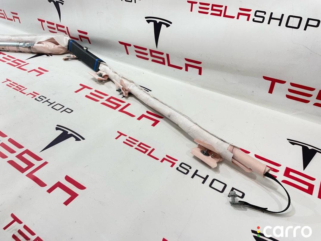 1005261-00-E Подушка безопасности боковая (шторка) левая Tesla Model S 2015г. - фото №2