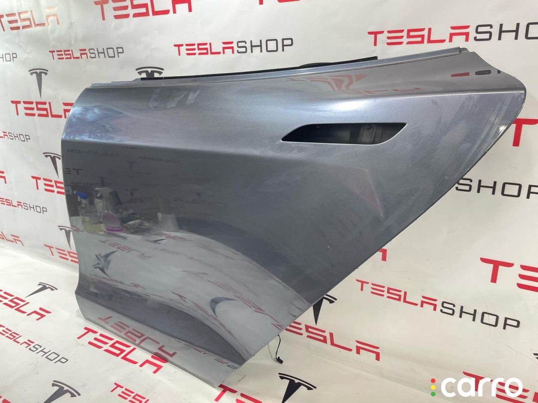 6006394E0H Дверь задняя левая Tesla Model S 2015г. - фото №2
