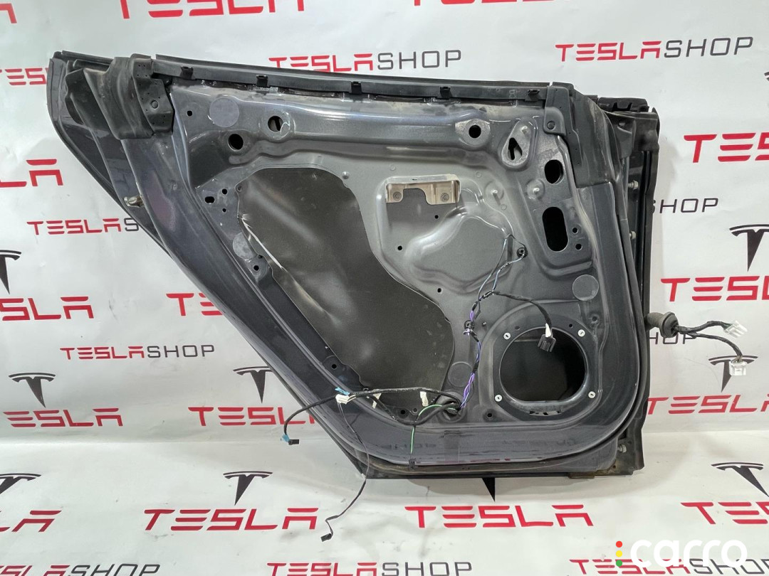 6006394E0H Дверь задняя левая Tesla Model S 2015г. - фото №4