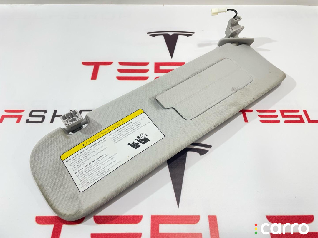 1088740-01-I, 1103084-00-F, 1490406-01-A Козырек солнцезащитный правый Tesla Model 3 2019г. - фото №2
