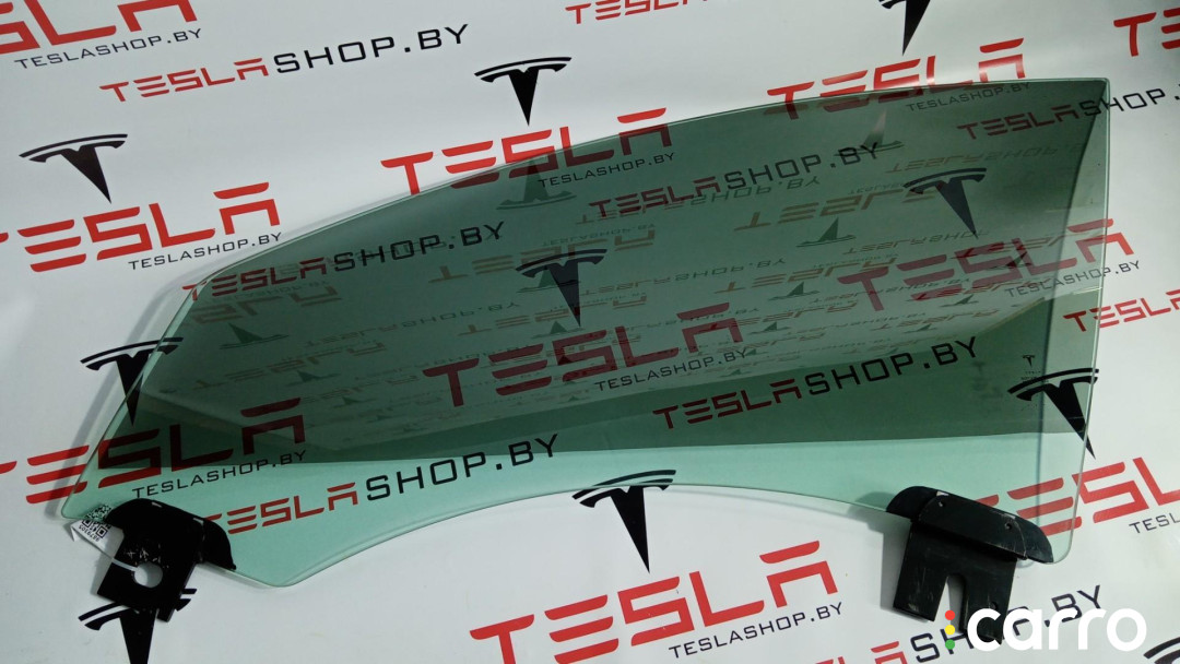 600654700E стекло двери передней левой Tesla Model S 2015г. - фото №2