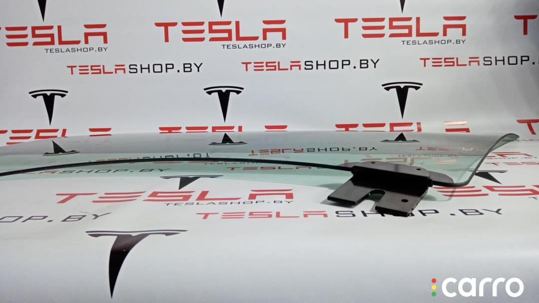 600654700E стекло двери передней левой Tesla Model S 2015г. - фото №3