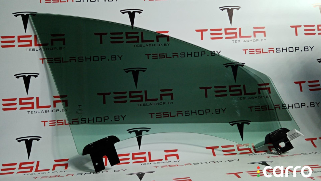 600654700E стекло двери передней левой Tesla Model S 2015г. - фото №4