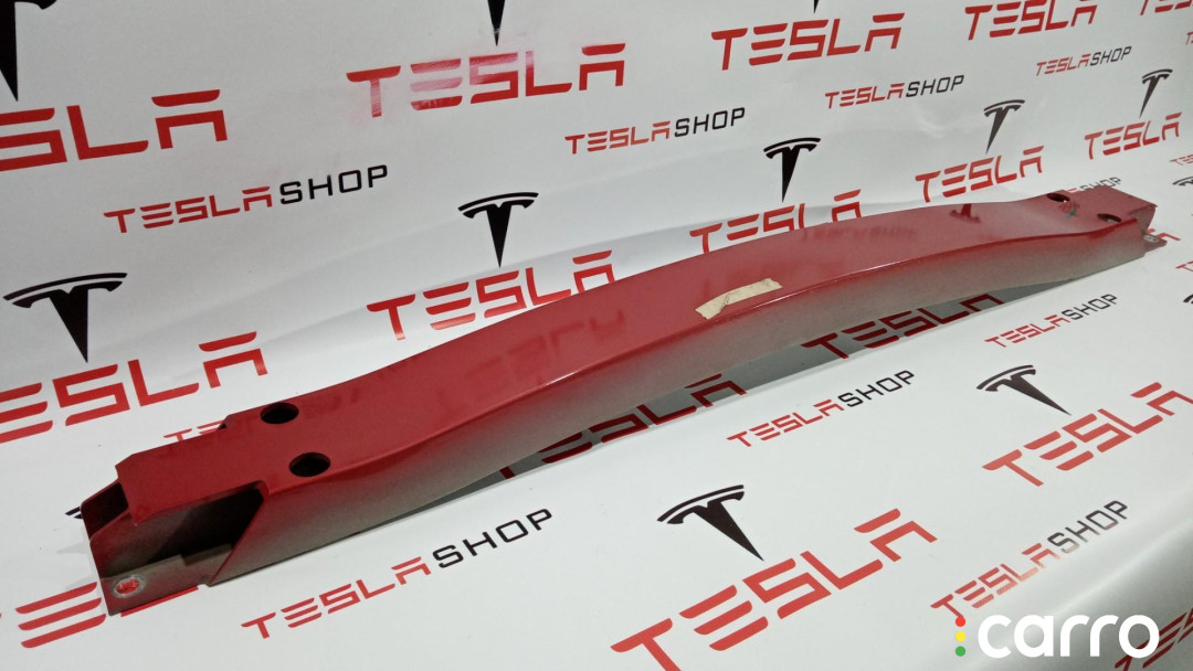 1015811S0B усилитель заднего бампера Tesla Model S 2015г. - фото №2