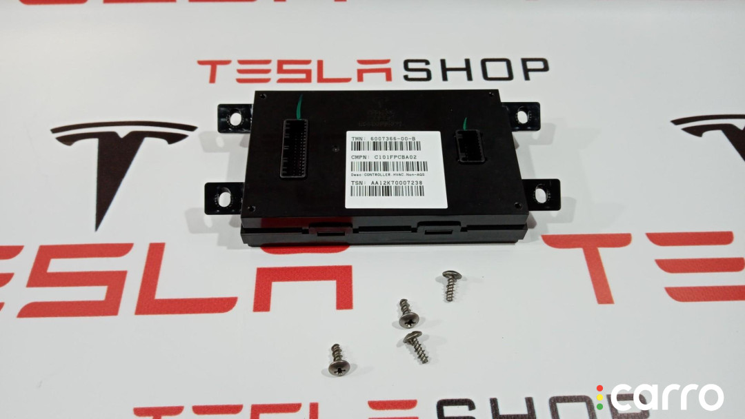 6007366-00-B, 6007366-00-E Блок управления печки/климат-контроля Tesla Model S 2015г. - фото №1