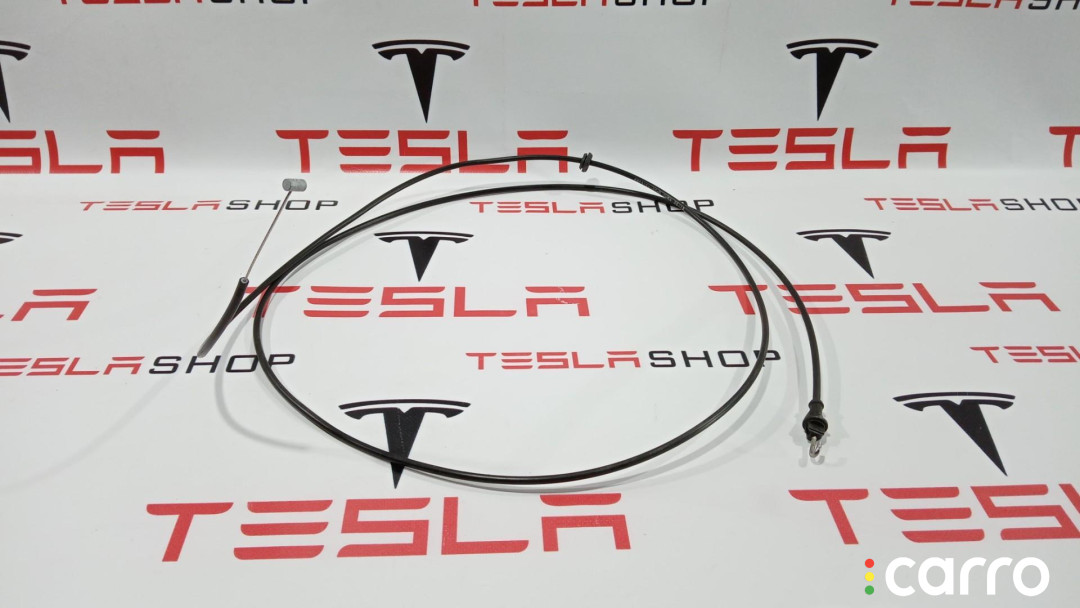 6009164-00-D Тросик замка капота Tesla Model S 2015г. - фото №1