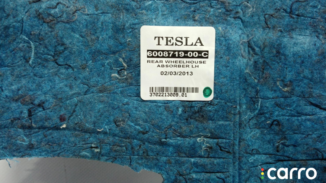 6008719-00-C шумоизоляция (термозащита) Tesla Model S 2015г. - фото №1