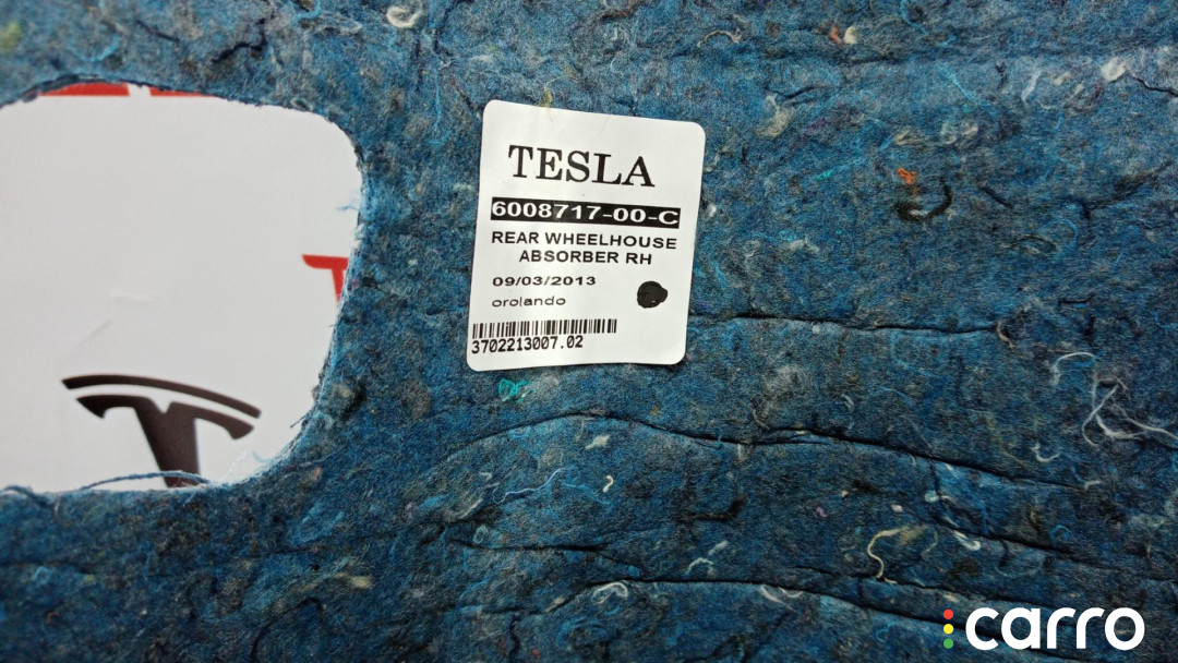 6008717-00-C шумоизоляция (термозащита) Tesla Model S 2015г. - фото №1
