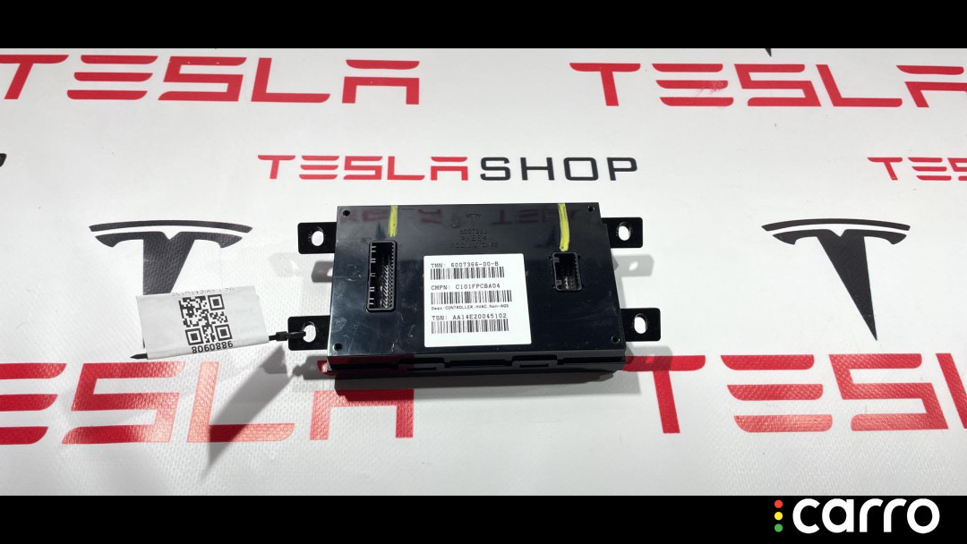 6007366-00-B, 6007366-00-E Блок управления печки/климат-контроля Tesla Model S 2012г. - фото №1