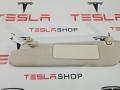 1050619-07-A Козырек солнцезащитный левый Tesla Model S 2015г. - фото №2