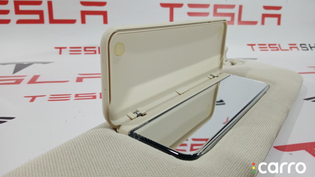 1050619-07-A Козырек солнцезащитный левый Tesla Model S 2015г. - фото №3