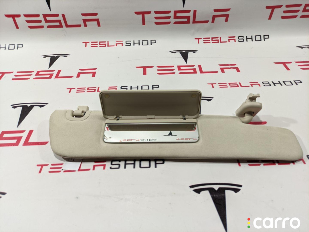 1050620-07-A Козырек солнцезащитный правый Tesla Model S 2015г. - фото №3