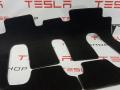 1035875-00-E, 1035878-00-E Коврики салона задний Tesla Model X 2020г. - фото №4