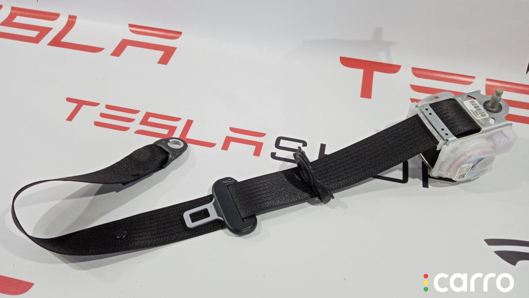 1023136-00-B Ремень безопасности задний левый Tesla Model S 2014г. - фото №3
