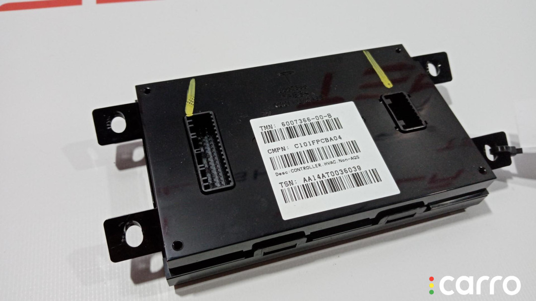 6007366-00-B, 6007366-00-E Блок управления печки/климат-контроля Tesla Model S 2014г. - фото №1