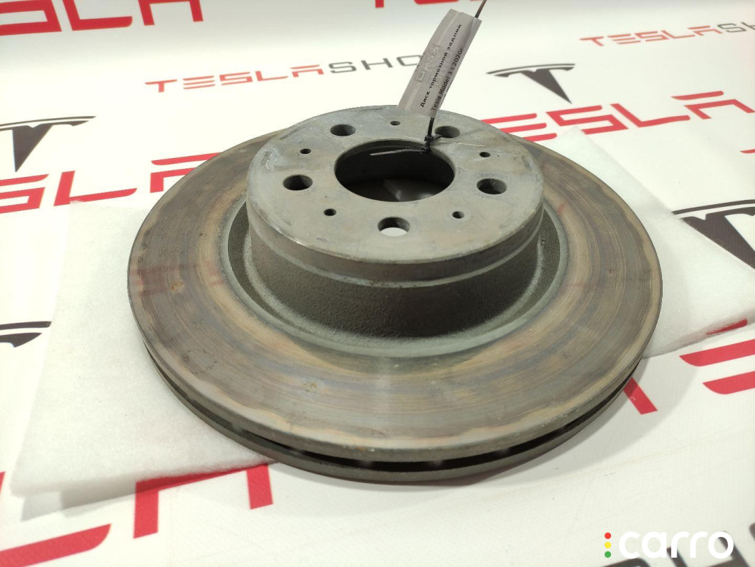1044631-00-D диск тормозной задний Tesla Model 3 2020г. - фото №1