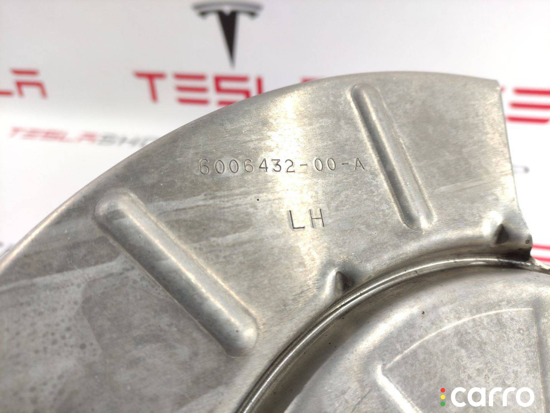 6006432-00-A Кожух тормозного диска Tesla Model S 2016г. - фото №2