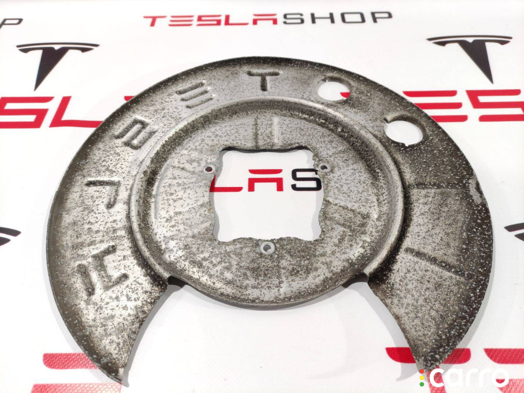 1072160-00-A Кожух тормозного диска Tesla Model X 2017г. - фото №4