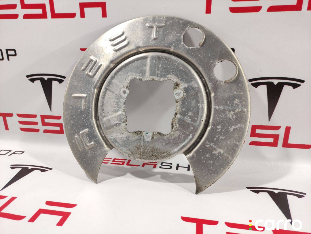 1072161-00-A Кожух тормозного диска Tesla Model X 2017г. - фото №1