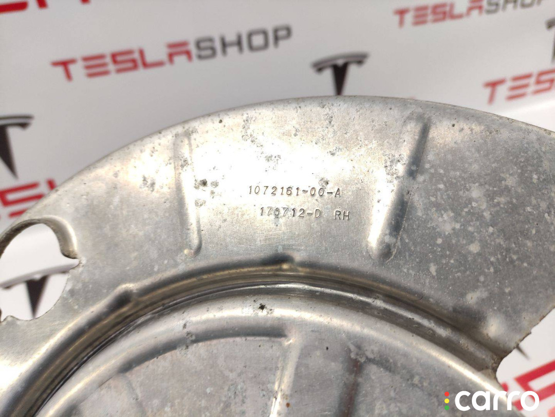 1072161-00-A Кожух тормозного диска Tesla Model X 2017г. - фото №2