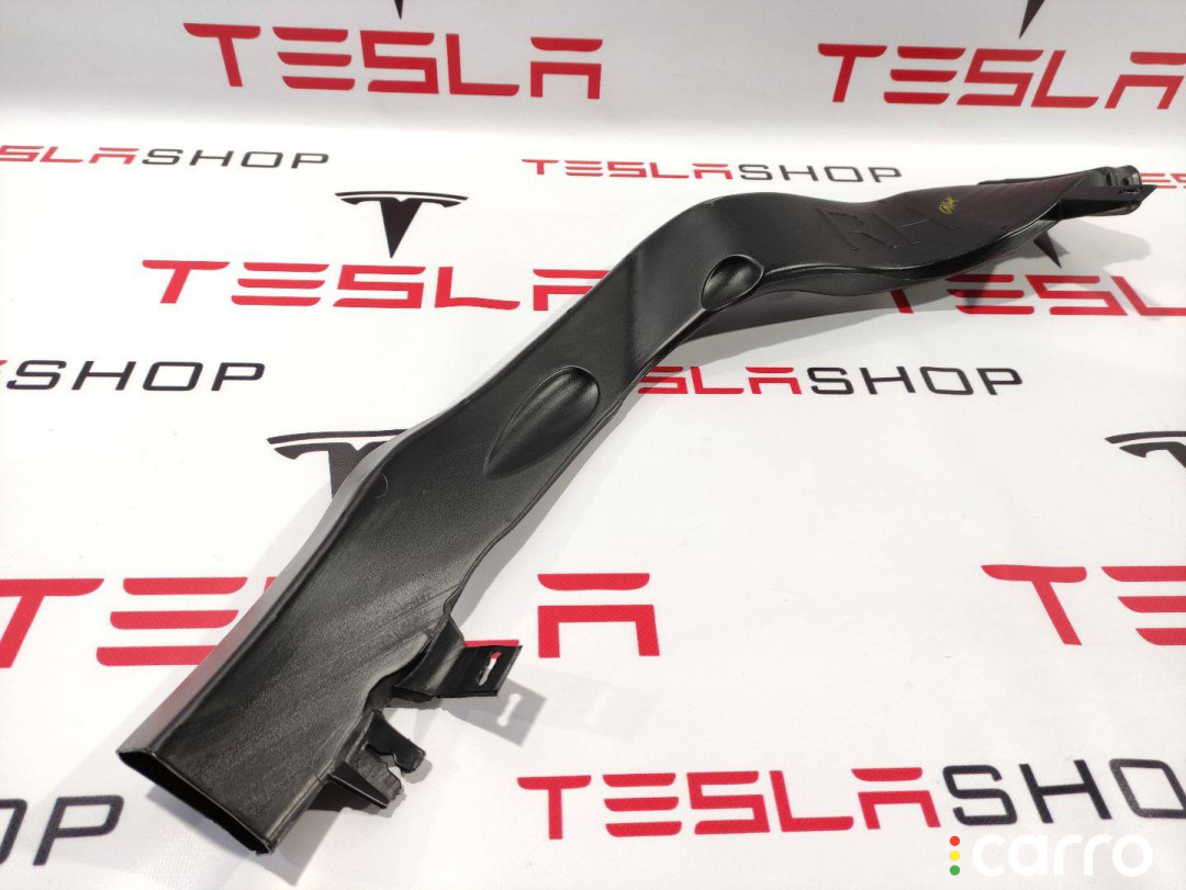 1090901-00-B воздуховод (дефлектор) радиатора правый Tesla Model X 2017г. - фото №3