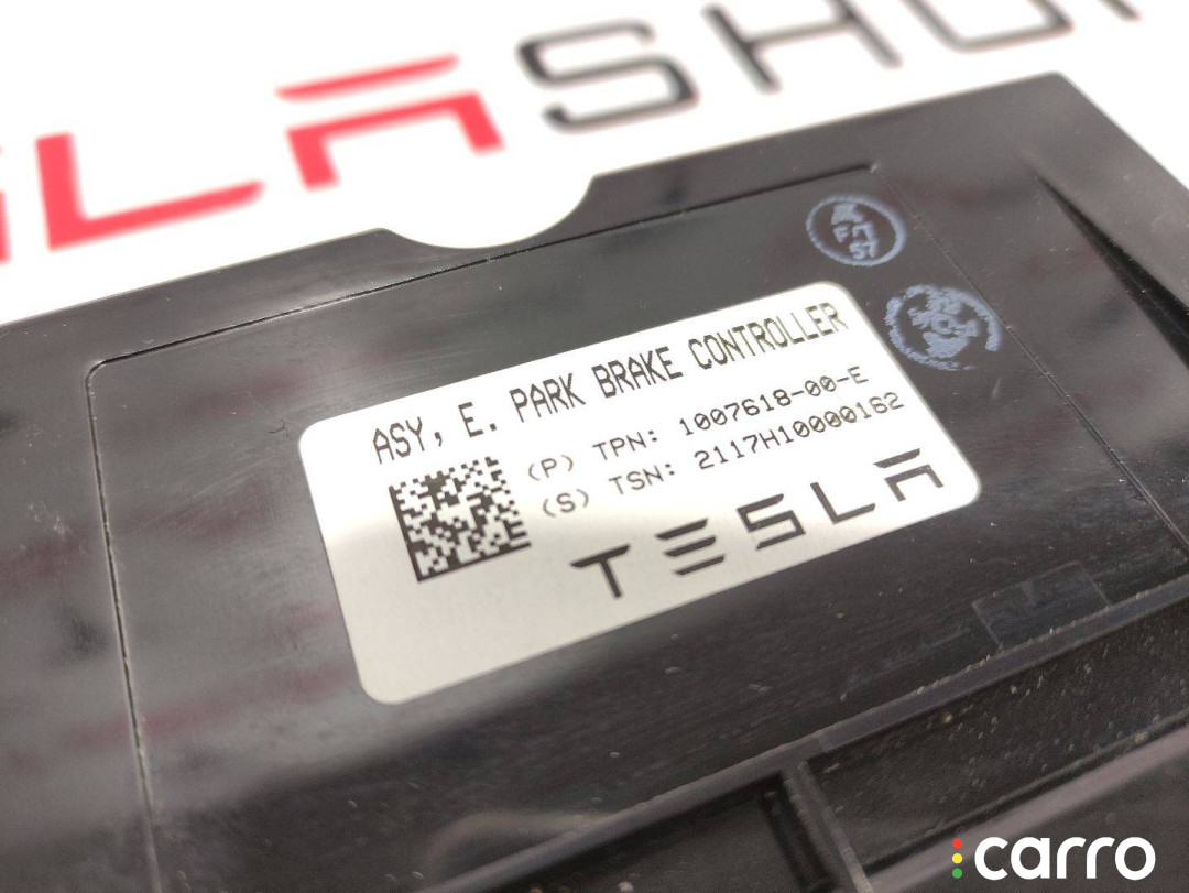 1007618-00-E ЭБУ электронного стояночного тормоза Tesla Model X 2017г. - фото №2