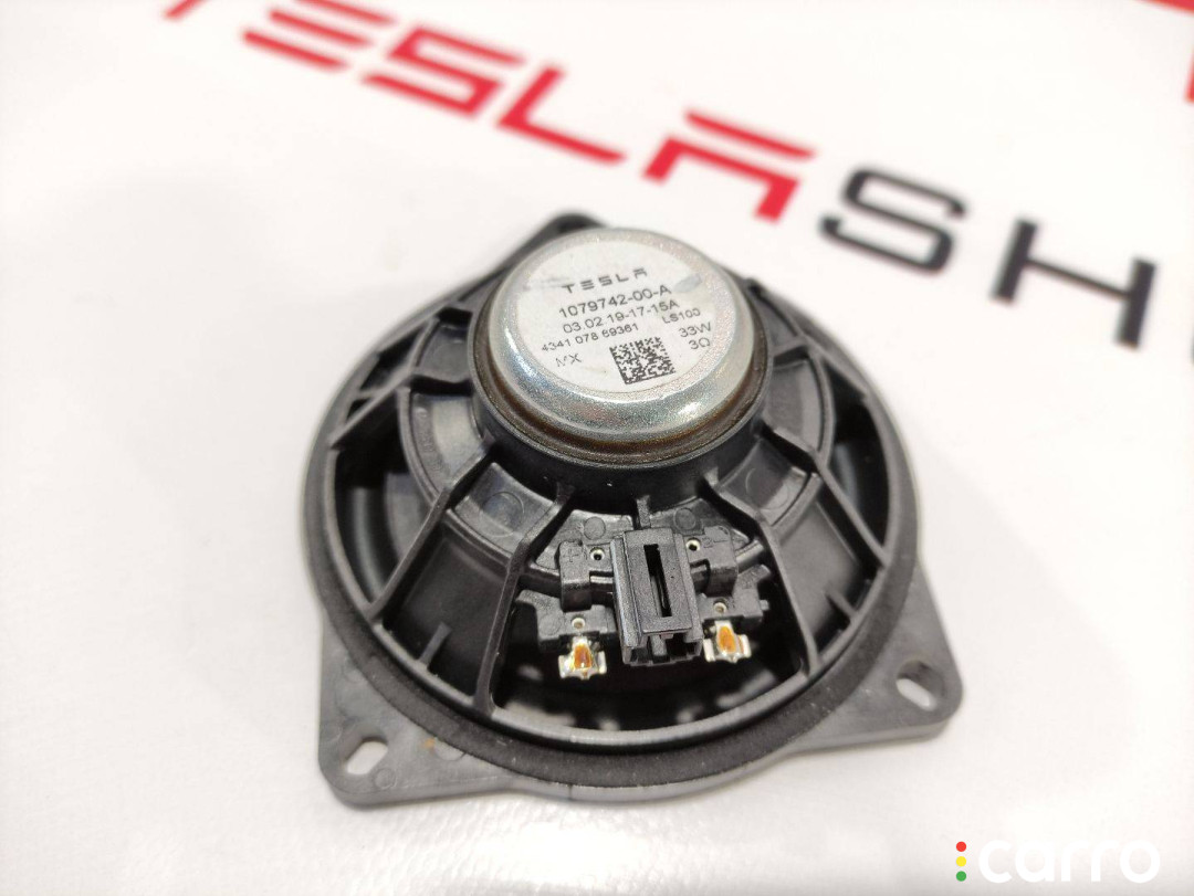 1079742-00-A Динамик аудиосистемы (100мм) Tesla Model 3 2020г. - фото №2
