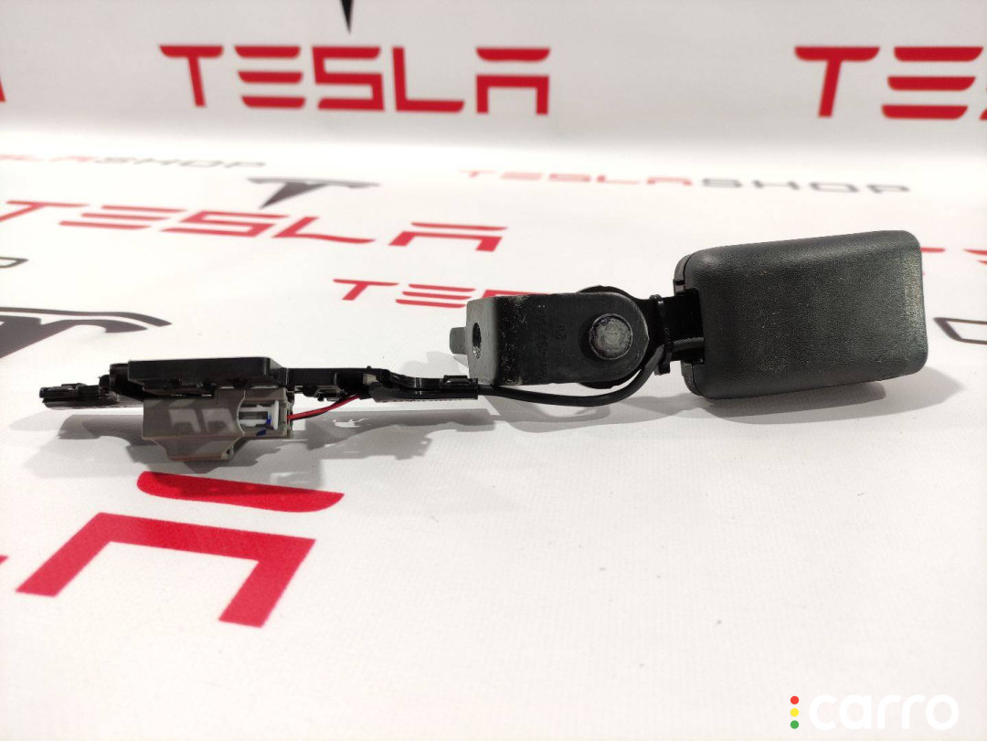 1085939-01-E Замок ремня безопасности задний Tesla Model 3 2020г. - фото №3
