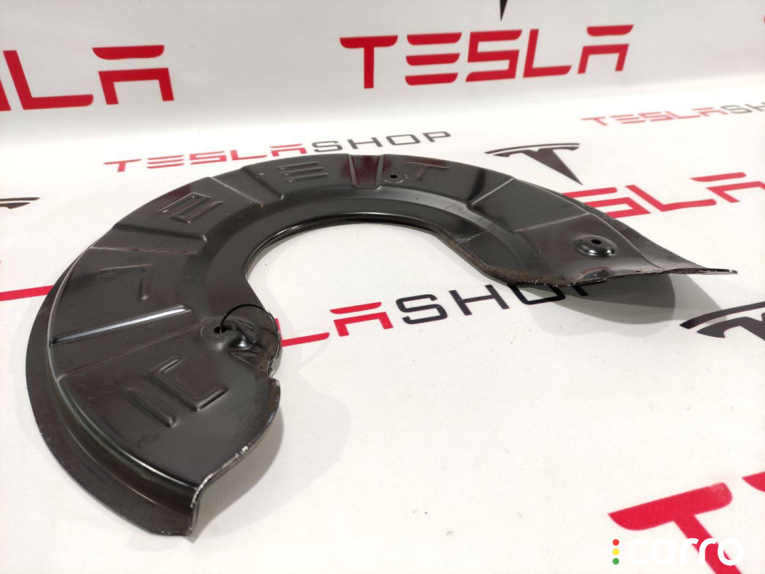 1045945-01-B Кожух тормозного диска Tesla Model S 2015г. - фото №4