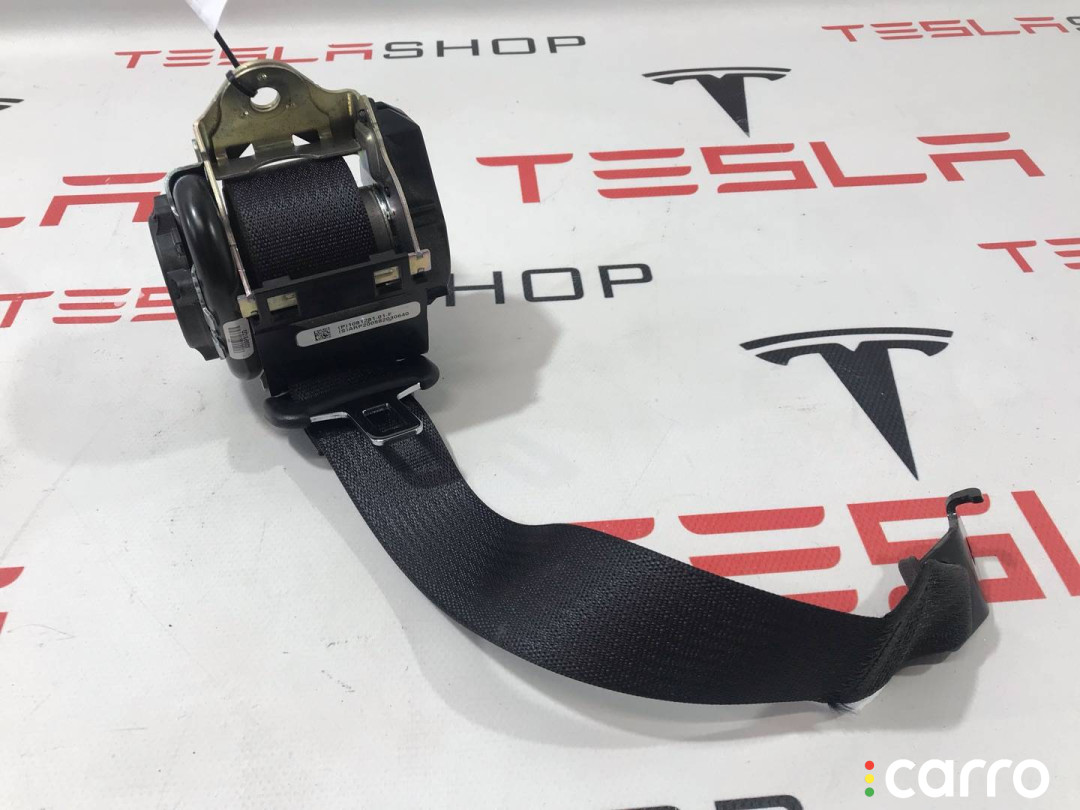 1081281-01-E Ремень безопасности задний Tesla Model 3 2019г. - фото №1
