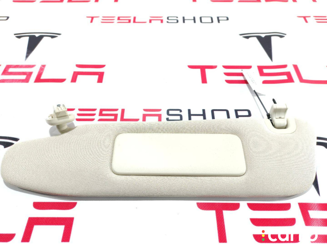 1002479-00-D, 1002480-01-B, 1050619-00-A Козырек солнцезащитный левый Tesla Model S 2015г. - фото №1