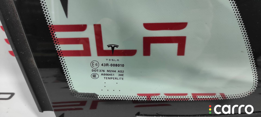 1051820-00-E стекло кузовное левое Tesla Model S 2015г. - фото №4