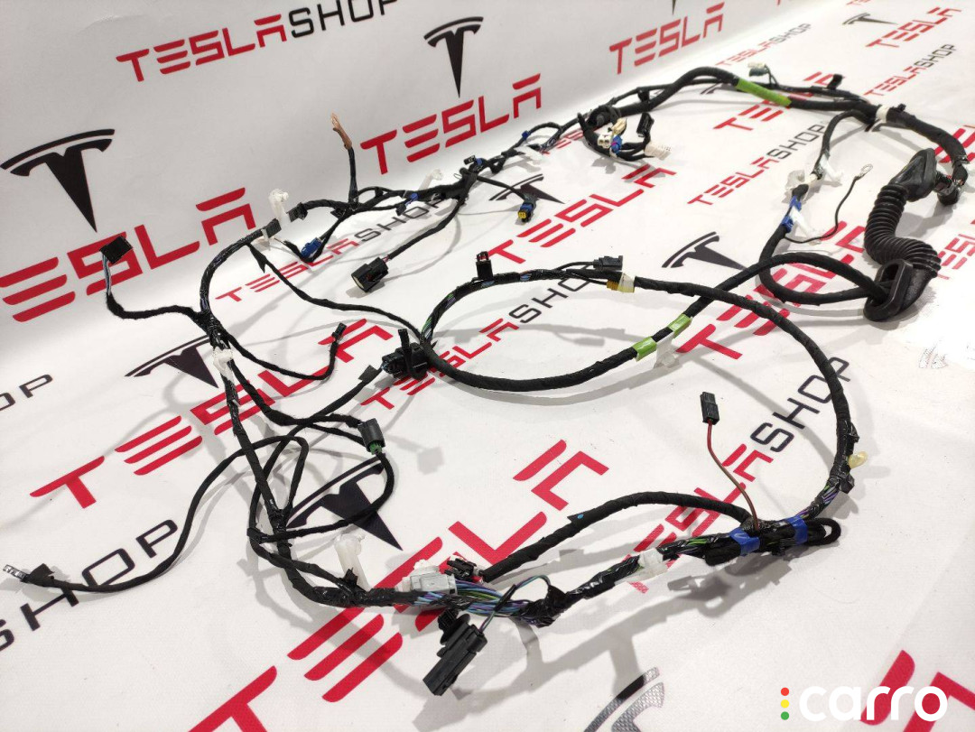 1032443-01-H, 1032443-81-G Проводка крышки багажника Tesla Model X 2017г. - фото №3
