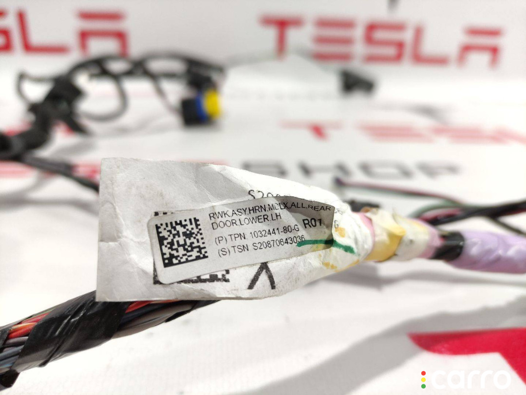 2032441-00-A, 1032441-80-G Электропроводка двери Tesla Model X 2017г. - фото №2