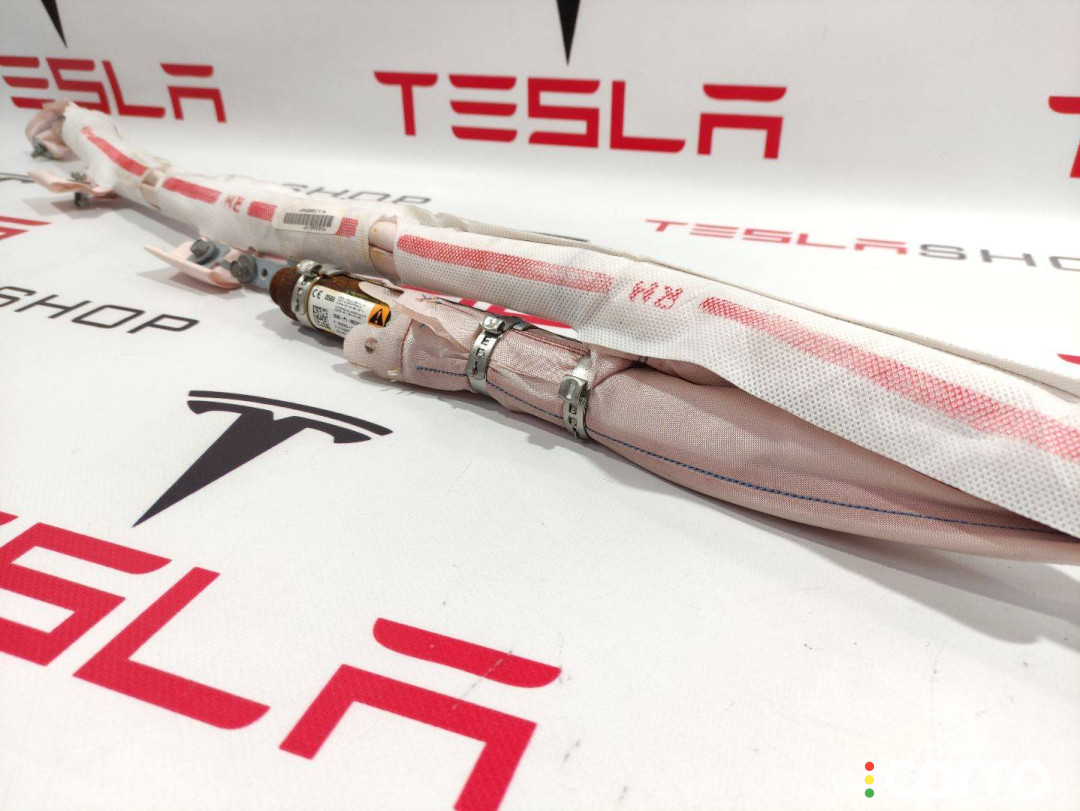 1005262-00-H Подушка безопасности боковая (шторка) правая Tesla Model S 2018г. - фото №3
