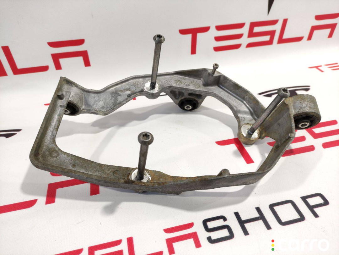 1038521-99-F, 1037854 Кронштейн компрессора кондиционера Tesla Model X 2017г. - фото №1