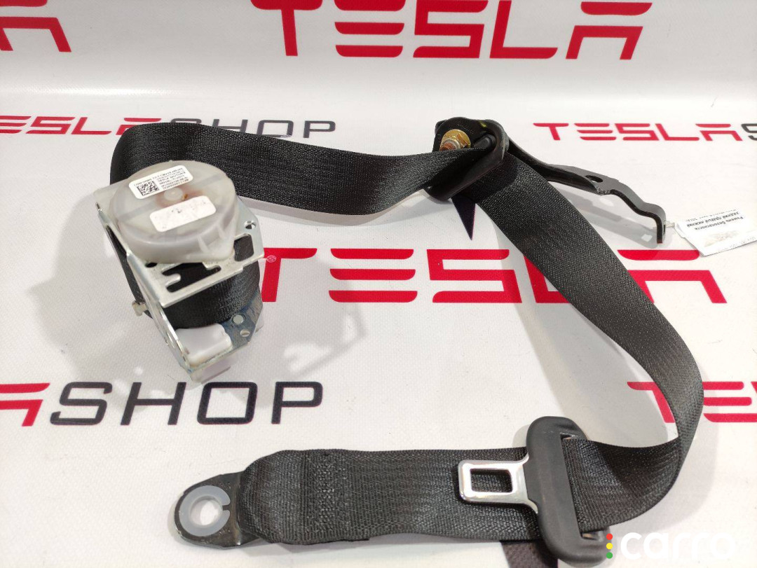 1023136-00-C, 1022115-00-B Ремень безопасности задний правый нижний Tesla Model S 2018г. - фото №1