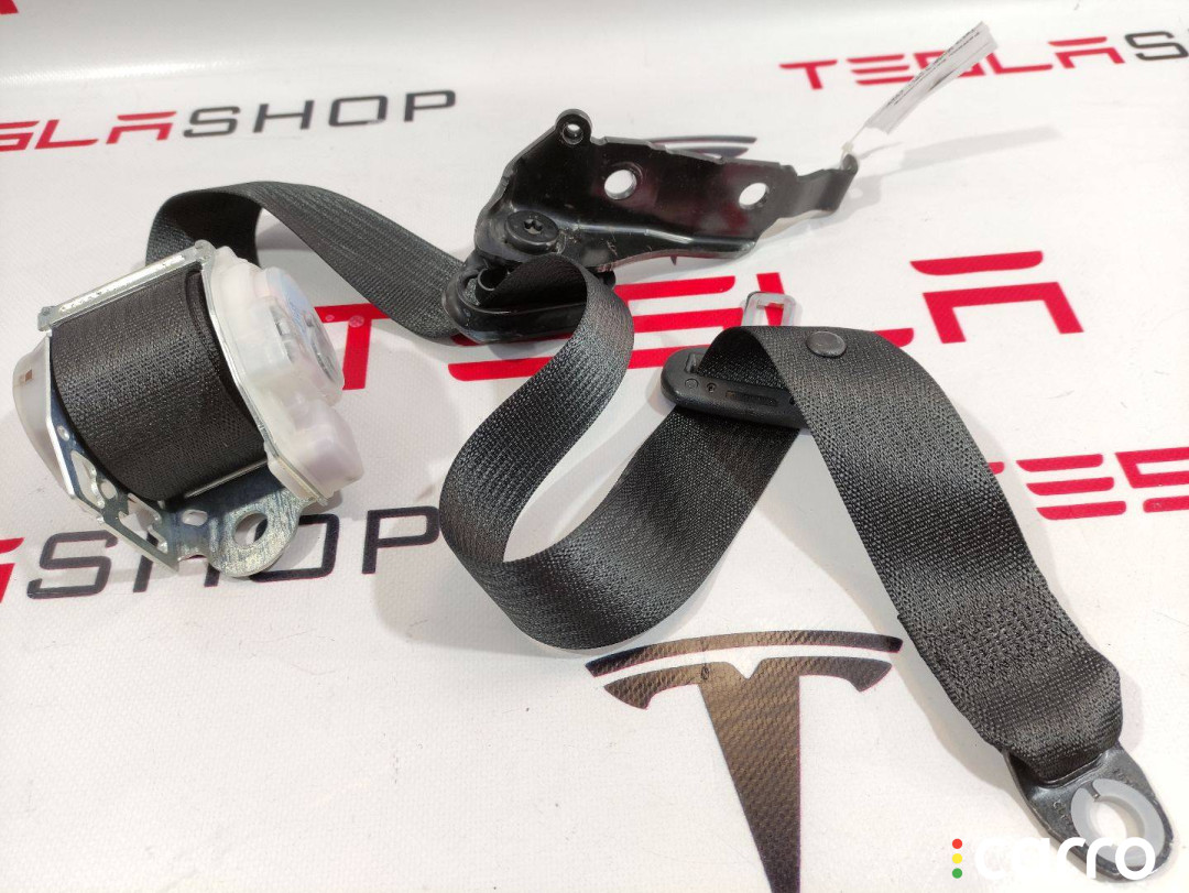 1023136-00-C, 1022115-00-B Ремень безопасности задний правый нижний Tesla Model S 2018г. - фото №4
