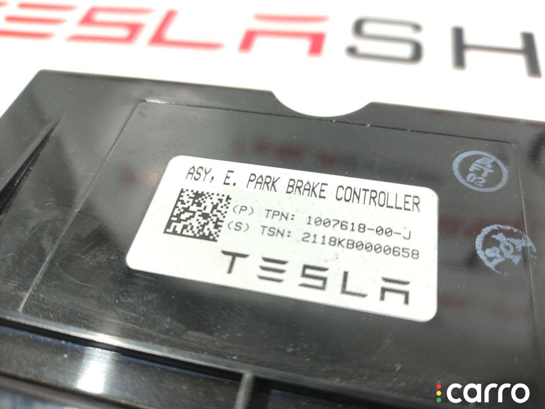 1007618-00-E ЭБУ электронного стояночного тормоза Tesla Model S 2018г. - фото №2