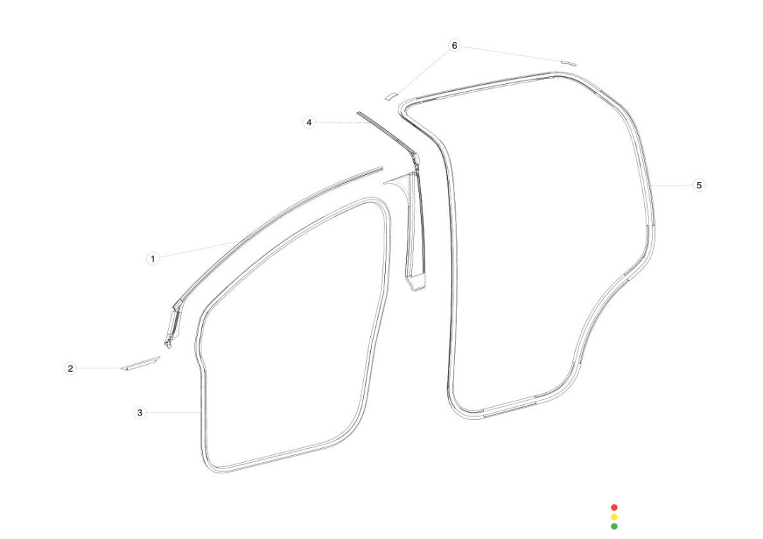 замок двери Tesla Model X 2020г. - фото №1