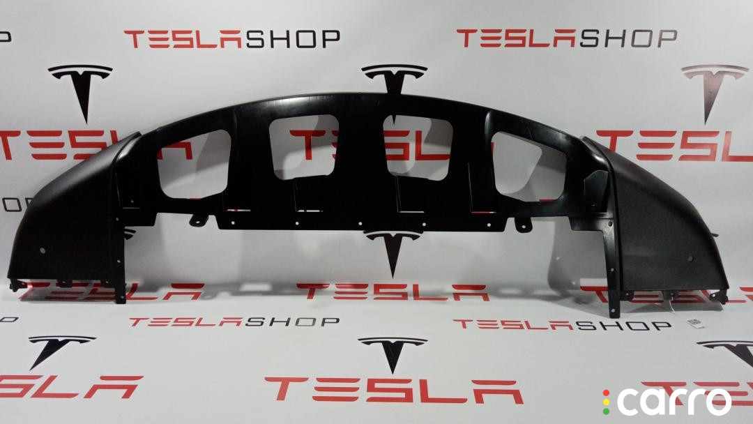 1034833-00-E юбка бампера Tesla Model X 2020г. - фото №2