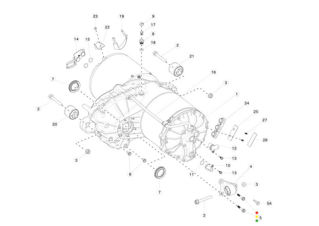 1053158-00-A Электродвигатель Tesla Model S 2020г. - фото №1